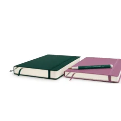 LEUCHTTURM1917 Medium A5 sima lapos NOTEBOOK 411, Forest Green