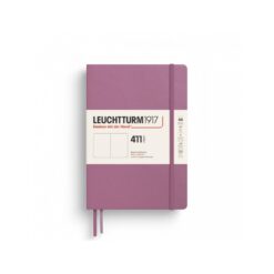 LEUCHTTURM1917 Medium A5 sima lapos NOTEBOOK 411, Dusty Rose