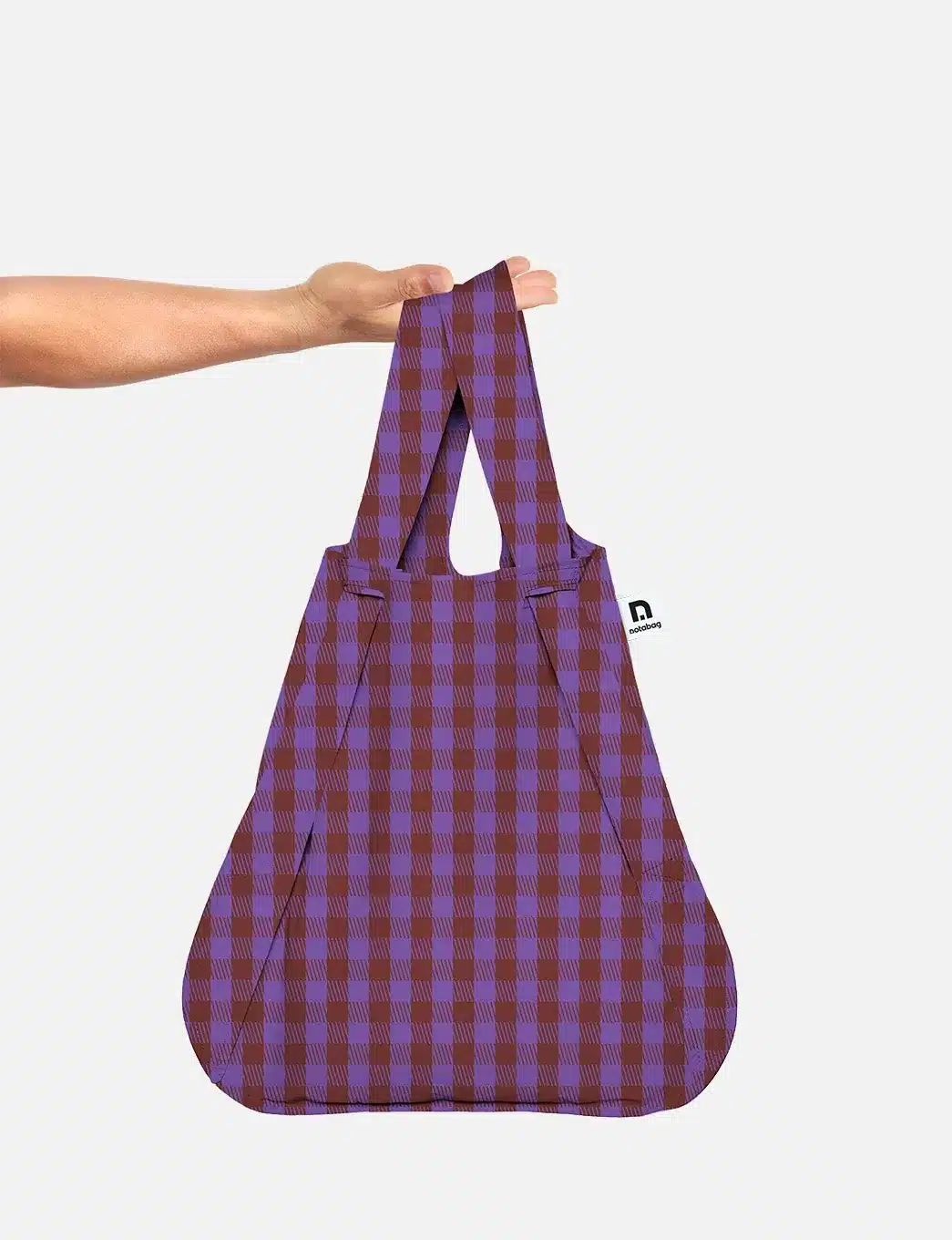 miniart_05_Notabag_Blueberry-More_Bag_hand Notabag bevásárlótáska - Blueberry More