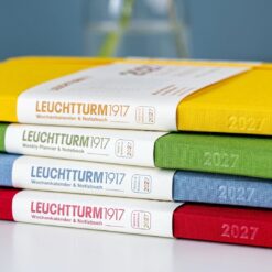 LEUCHTTURM1917 2027 A5 heti határidőnapló és notesz | Colourful Seasons