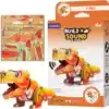 Hangot adó 3D állatos puzzle, T-rex MierEdu