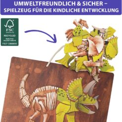 Hordozható mágneses tábla, Triceratops MierEdu