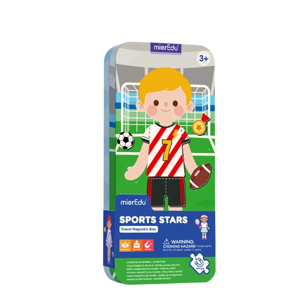 Magneses-puzzle-jatek-Sportolok-MierEdu Mágneses puzzle játék, Sportolók MierEdu
