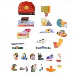 Mágneses puzzle játék repülők Mieredu
