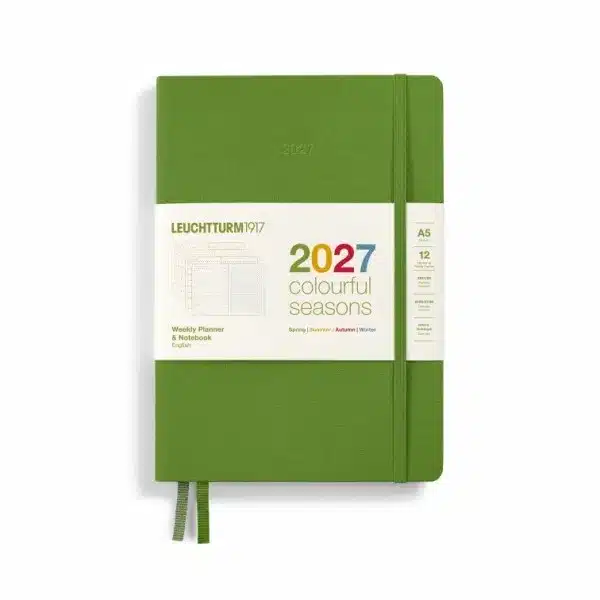imgi_20_leuchtturm1917-hatarid-naplo-2027-a5-heti-beosztas--naptar-es-notesz--colourful-seasons---spring LEUCHTTURM1917 határidőnapló 2027 A5 heti beosztású naptár és notesz, Colourful Seasons - Spring