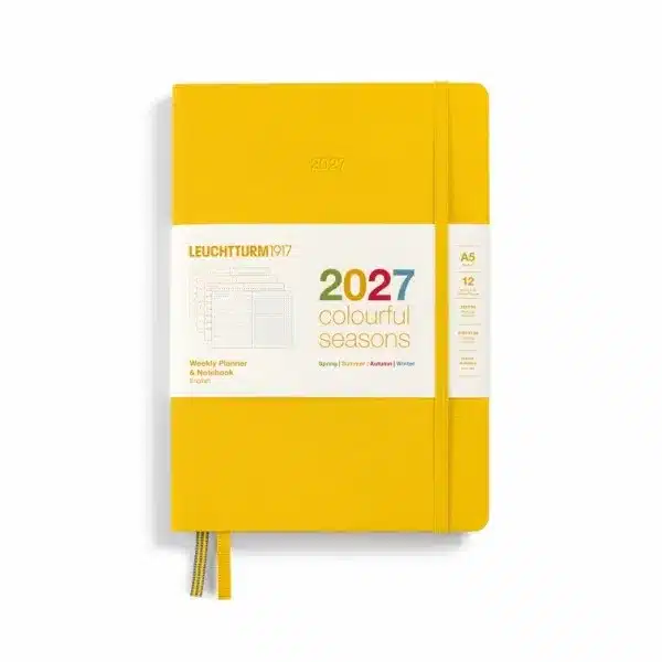 imgi_20_leuchtturm1917-hatarid-naplo-2027-a5-heti-beosztas--naptar-es-notesz--colourful-seasons---summer LEUCHTTURM1917 határidőnapló 2027 A5 heti beosztású naptár és notesz, Colourful Seasons - Summer