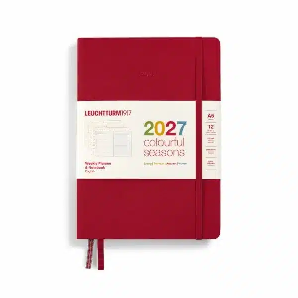 imgi_21_leuchtturm1917-hatarid-naplo-2027-a5-heti-beosztas--naptar-es-notesz--colourful-seasons---autumn LEUCHTTURM1917 határidőnapló 2027 A5 heti beosztású naptár és notesz, Colourful Seasons - Autumn