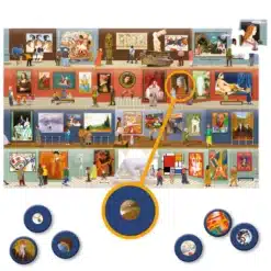Djeco Megfigyeltető puzzle - A múzeumban, 500 db-os - At the Museum + booklet Djeco Megfigyeltető puzzle - A múzeumban, 500 db-os - At the Museum + booklet