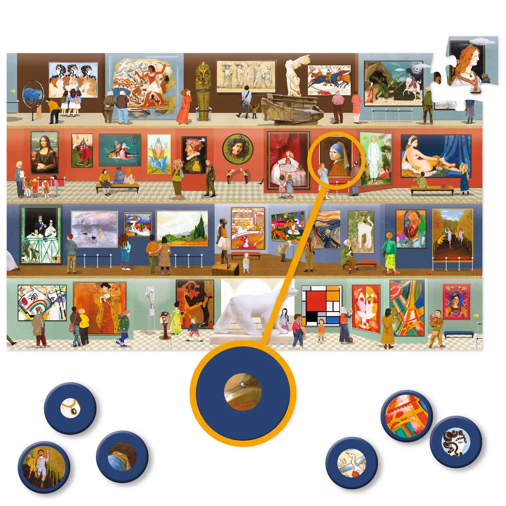 miniart-5_megfigyelteto-puzzle-a-muzeumban-500-db-os-at-the-museum-booklet-dj07415-c4 Djeco Megfigyeltető puzzle - A múzeumban, 500 db-os - At the Museum + booklet Djeco Megfigyeltető puzzle - A múzeumban, 500 db-os - At the Museum + booklet