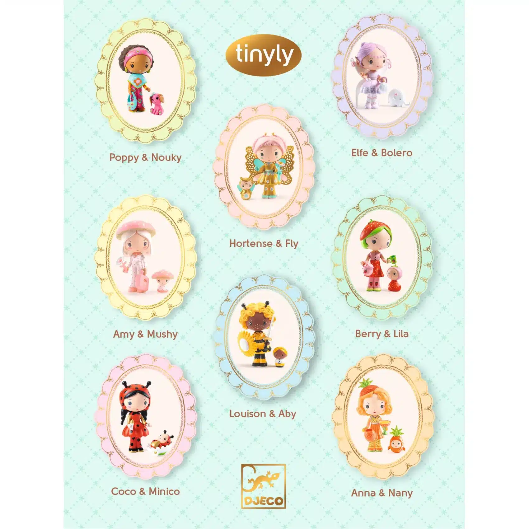 miniart-7_tinyly-alomvilag-szepseg-es-lili-belle-dj06934-b2 Djeco Tinyly Belle & Lule figura | Szépség és Lili