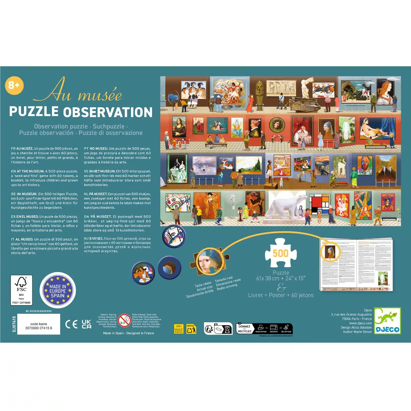 miniart-9_megfigyelteto-puzzle-a-muzeumban-500-db-os-at-the-museum-booklet-dj07415-b2 Djeco Megfigyeltető puzzle - A múzeumban, 500 db-os - At the Museum + booklet Djeco Megfigyeltető puzzle - A múzeumban, 500 db-os - At the Museum + booklet