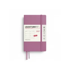 LEUCHTTURM1917 határidőnapló 2027 A6 heti beosztású naptár, Dusty Rose