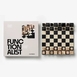 PRINTWORKS Wood Chess - The Functionalist fa sakkészlet