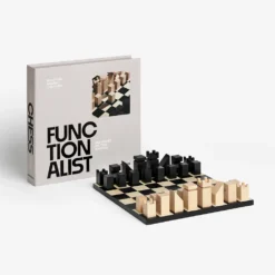 PRINTWORKS Wood Chess - The Functionalist fa sakkészlet