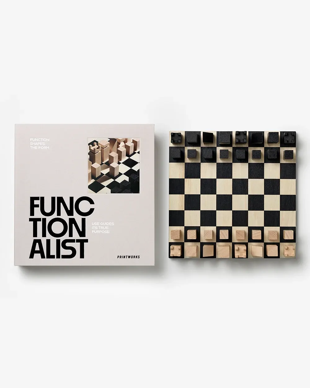printworks-wood-chess---the-functionalist-sakk-miniart-6 PRINTWORKS Wood Chess - The Functionalist fa sakkészlet