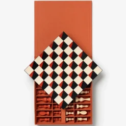 PRINTWORKS Wood Chess - The Surrealist fa sakkészlet