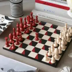 PRINTWORKS Wood Chess - The Surrealist fa sakkészlet