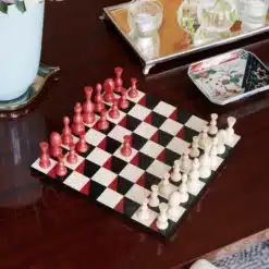 PRINTWORKS Wood Chess - The Surrealist fa sakkészlet