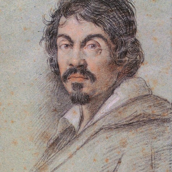 Ottavio Leoni Caravaggio krétás portréja, 1621 körül