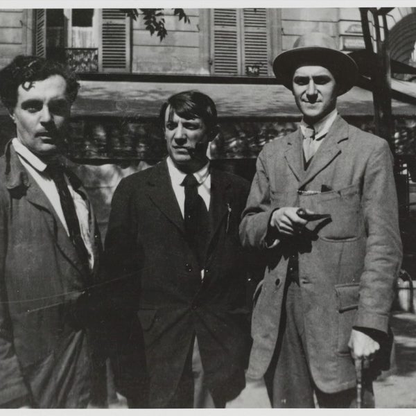 Amadeo Modigliani, Pablo Picasso, Andre Breton, 1916